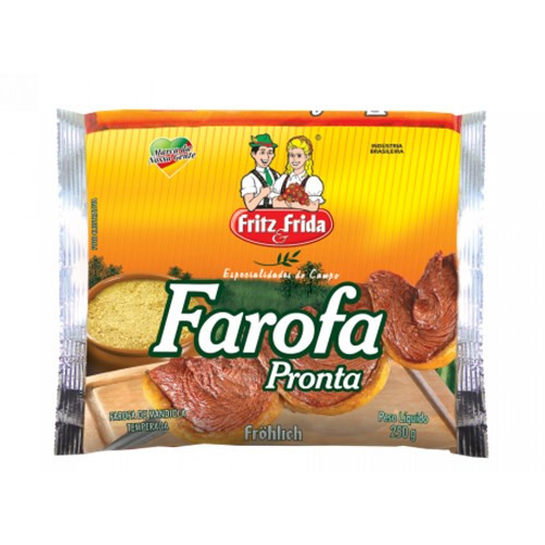 Farofa Fritz e Frida 250g