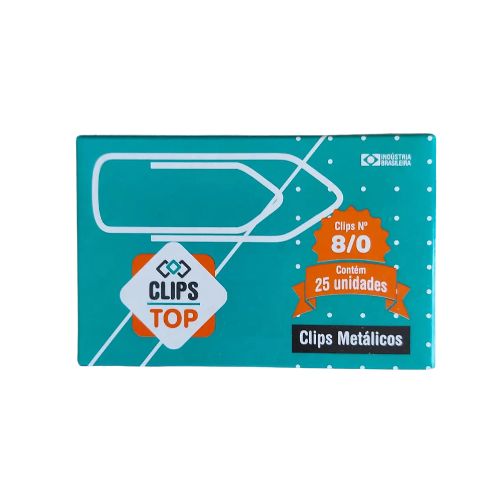 CLIPES METALICO CLIPS TOP 8/0 C25