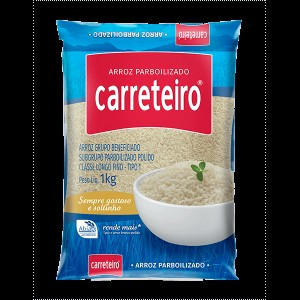 ARROZ CARRETEIRO PARBOLIZADO 1KG