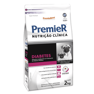 Premier Nutrição Clínica Diabetes Porte Pequeno 2kg