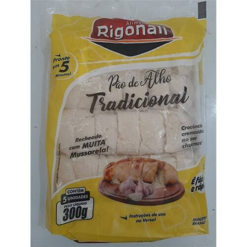 Pão Alho Tradicional Rigonali 300g
