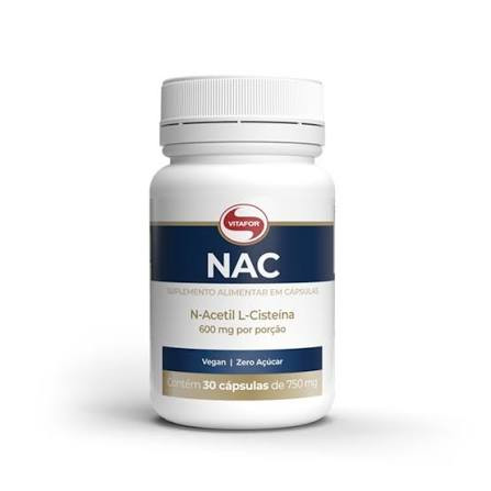 N Acetil Cisteina 30 Capsulas 750mg Vita Fort