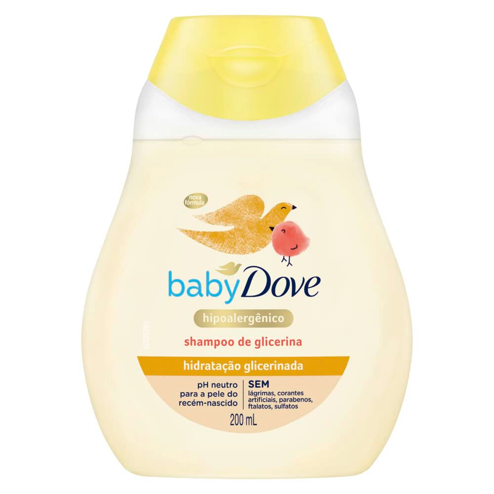 Shampoo Baby Dove 200 ml - Glicerina 