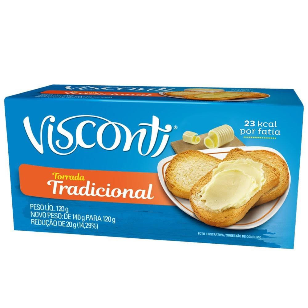 TORRADA VISCONTI TRADICIONAL 120G