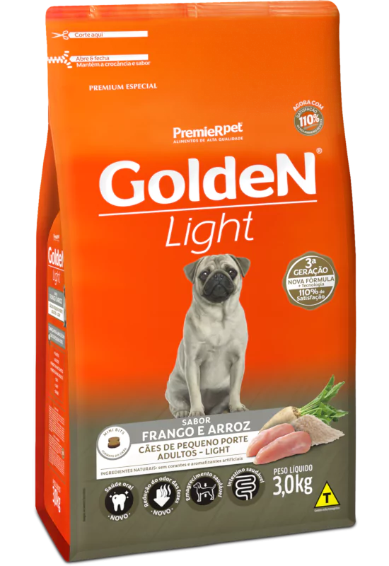 Golden Formula Light Porte Peq. Frango  & Arroz 10.1 kg 