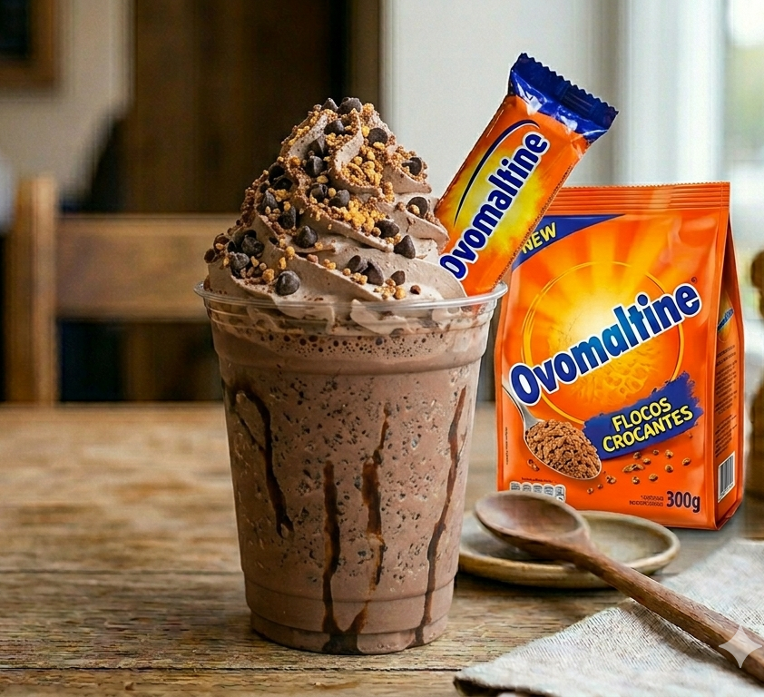 Milk-shake de Ovomaltine