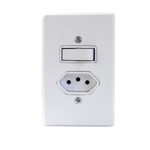 INTERRUPTOR C/TOMADA INTERNO PARANA 10A 