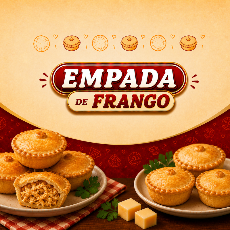 EMPADA DE FRANGO (ASSADO)