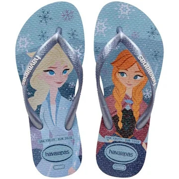 CHINELO HAV. KIDS SLIM FROZEN LILÁS