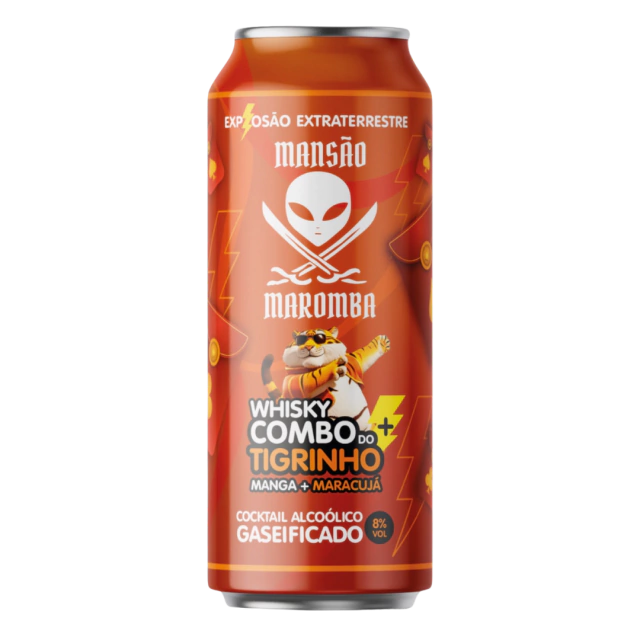 MANSAO MAROMBA TIGRINHO WHISKY MANGA/ MARACUJA LT473ML**