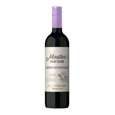Vinho Tinto Argentino Master Fan Club Cabernet Sauvignon Malbec Garrafa 750ml