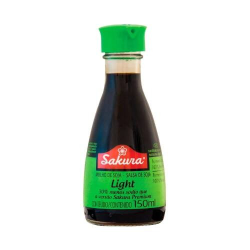Molhos Shoyu Sakura Light Embalagem 150ml
