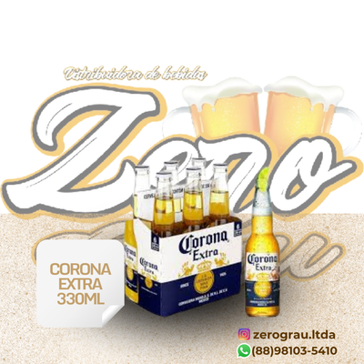 CERVEJA CORONA EXTRA LONG NECK 330ML