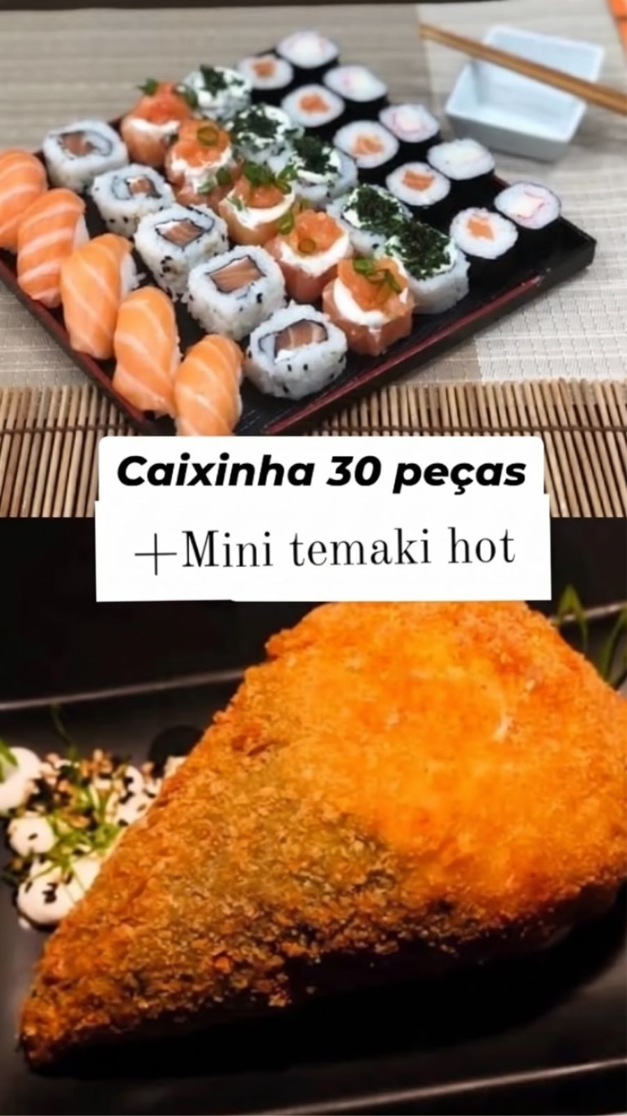 CAIXINHA 3O\TEMAKI HOT MINI 