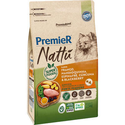 Premier Nattu Mandioquinha Porte Pequeno 2,5kg