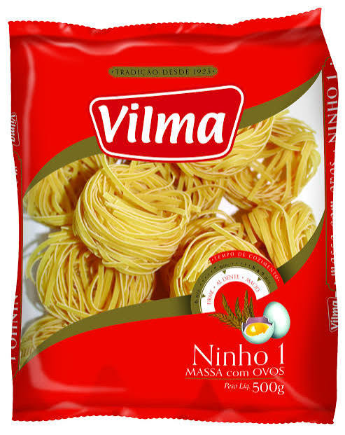 MAC VILMA MASSA C/OVOS NINHO N1 500 GR