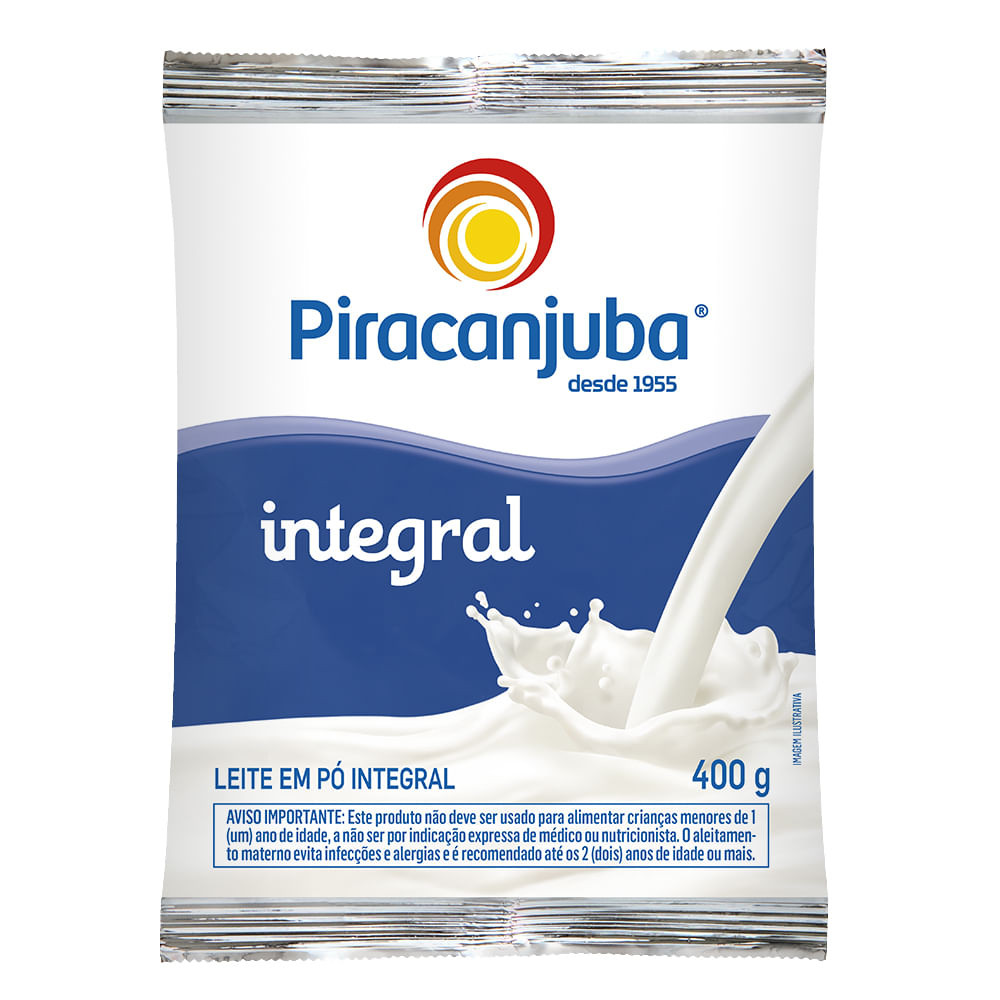 LEITE EM PO PIRACANJUBA INTEGRAL SC400G
