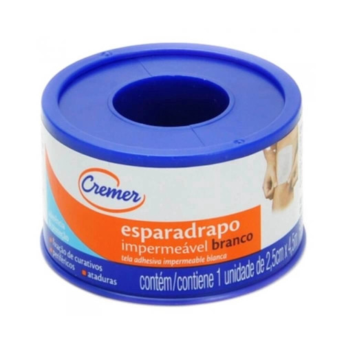 ESPARADRAPO CREMER IMPERMEAVEL 2,5CMX4,5M