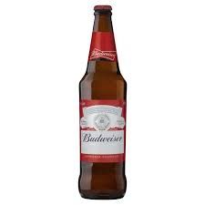 BUDWEISER 600 ML 