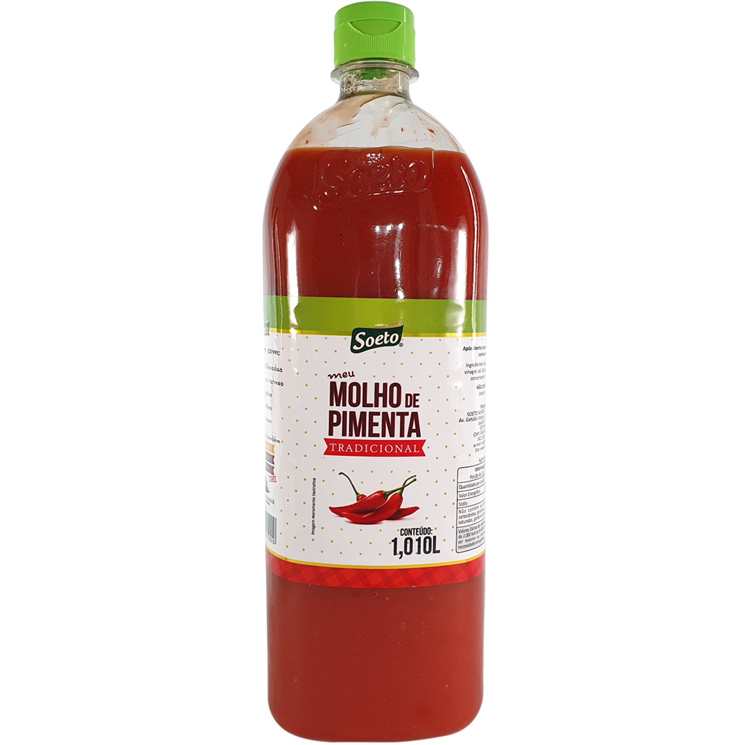 Molho de pimenta tradicional 1L