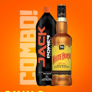 COMBO WHITE HORSE C/ JACK POWER