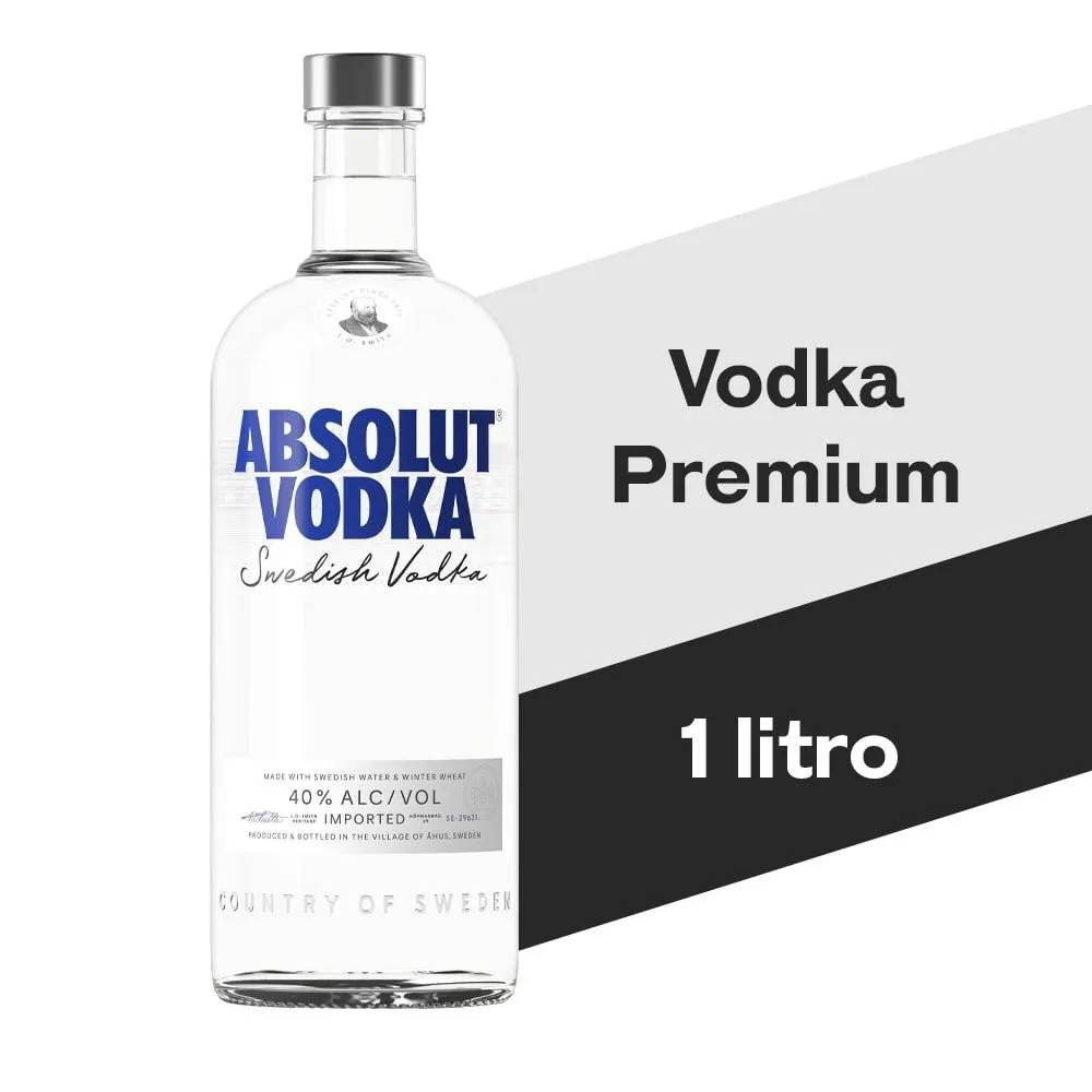 Absolut Vodka 1L 