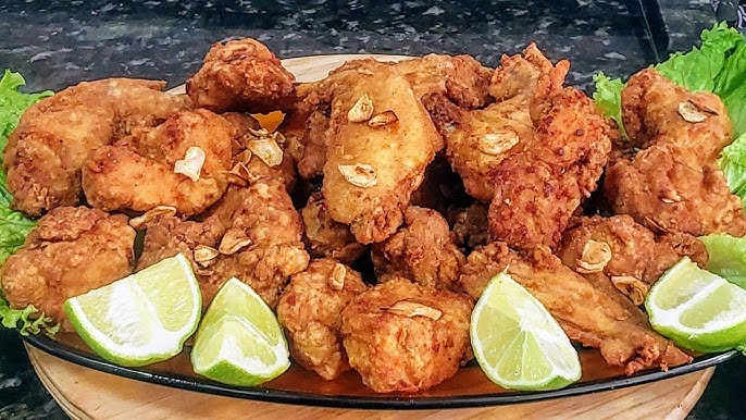 PORCAO DE FRANGO COM ALHO