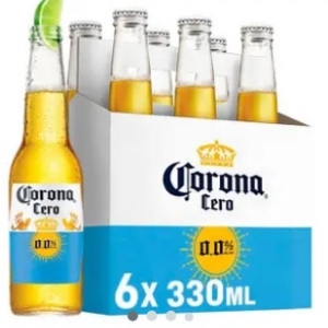 CERV CORONA CERO LN 330ML 0,0% ALCOOL