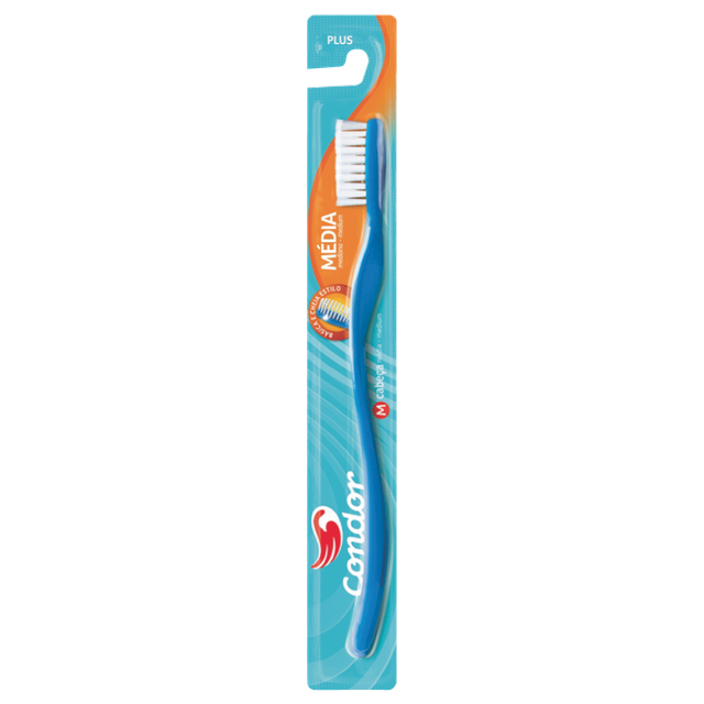 ESCOVA DENTAL CONDOR PLUS MEDIA 1 UN