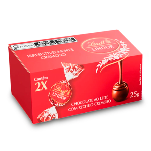 LINDOR DUO AO LEITE 25GR