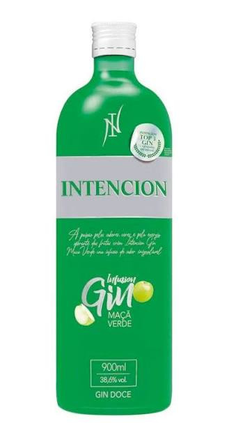 GIN INTENCION  MAÇÃ VERDE
