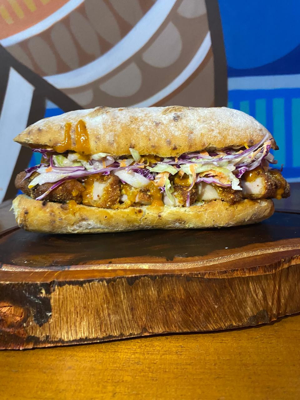 Hot Chiken Fry - Sandwich