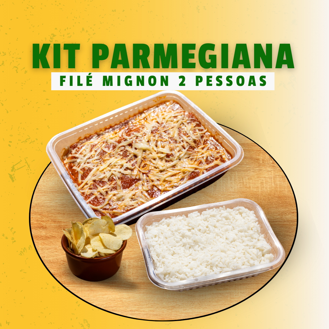 KIT Parmegiana de Filé Mignon 2 Pessoas