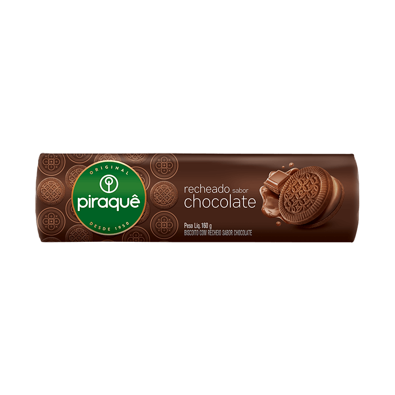 Recheado chocolate piraque 160g