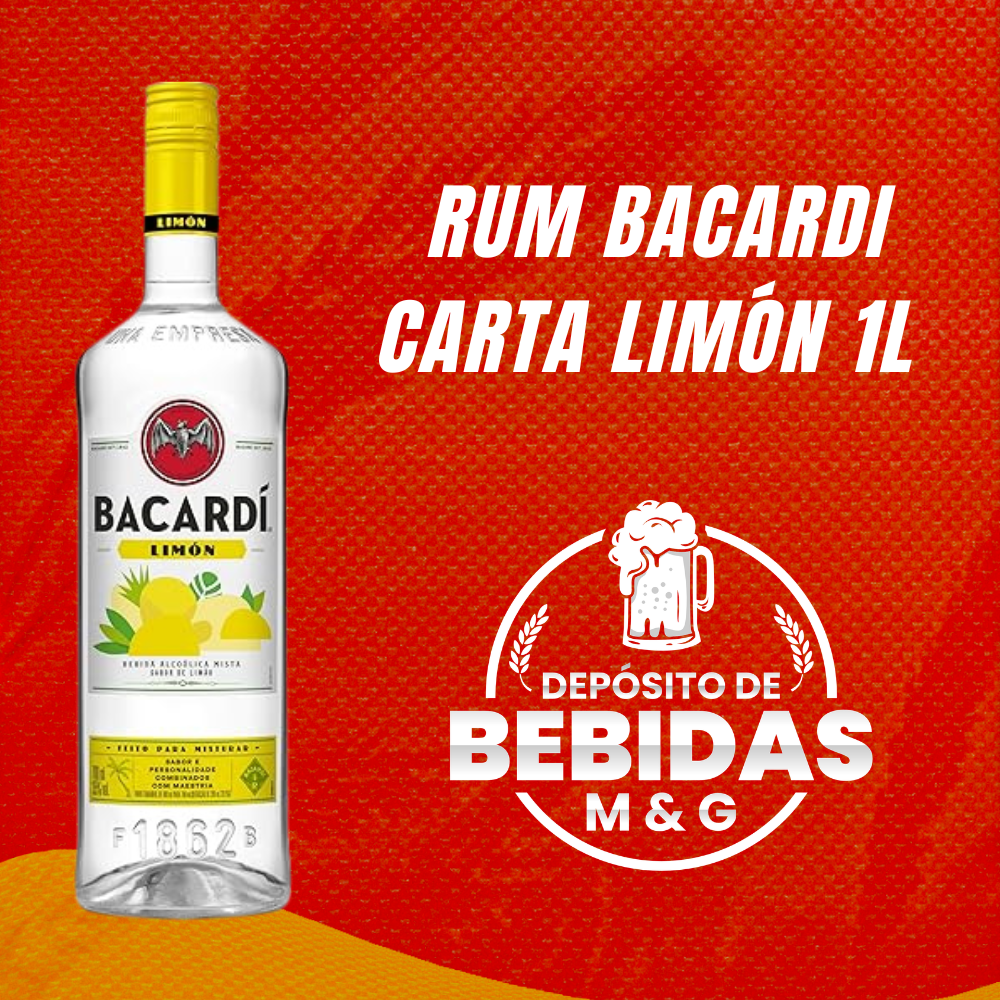 RUM BACARDI BIG LEMON 980ML