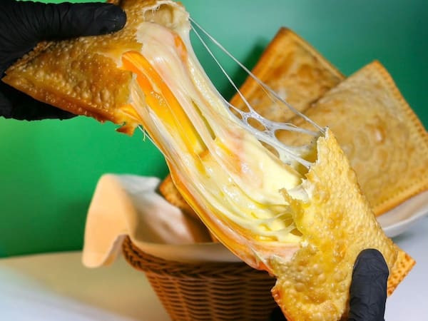 Pastel de 4 queijos