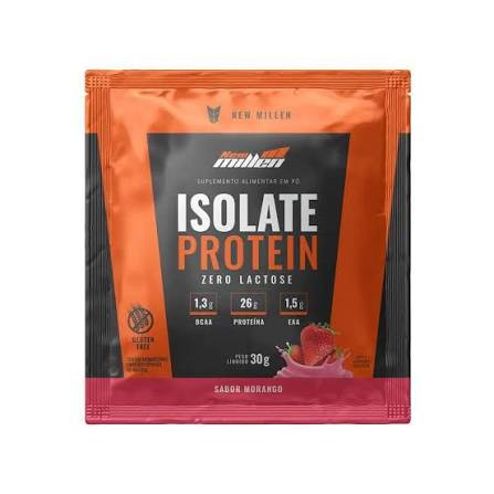 Isolate Protein Morango 30g New Millen