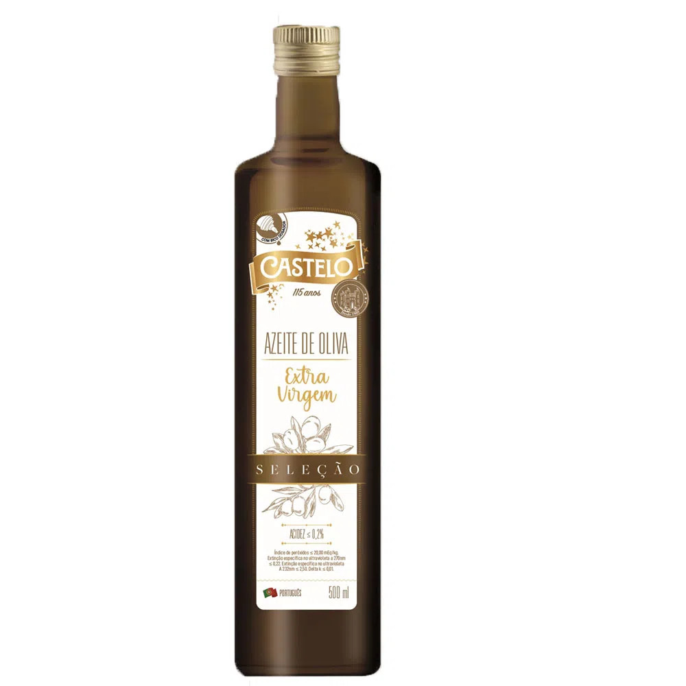 AZEITE DE OLIVA CASTELO EXTRA VIRGEM SELEÇAO VD500ML