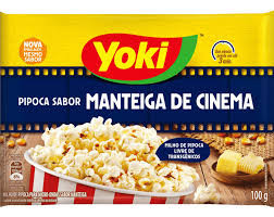 PIPOCA MICROONDAS MANTEIGA CINEMA 100G