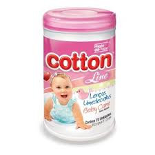 LENÇO UMEDECIDO COTTON GIRL C/70
