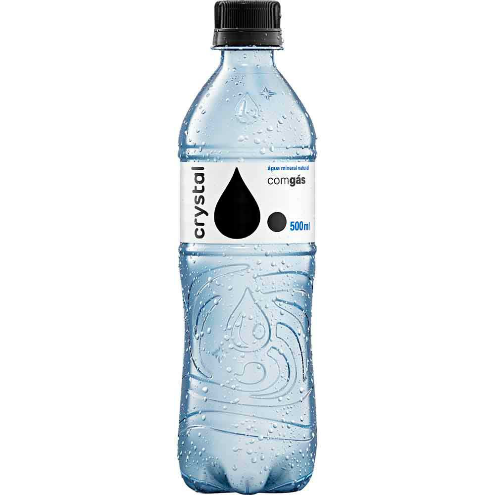 Agua Min Crystal 500ml C/Gas