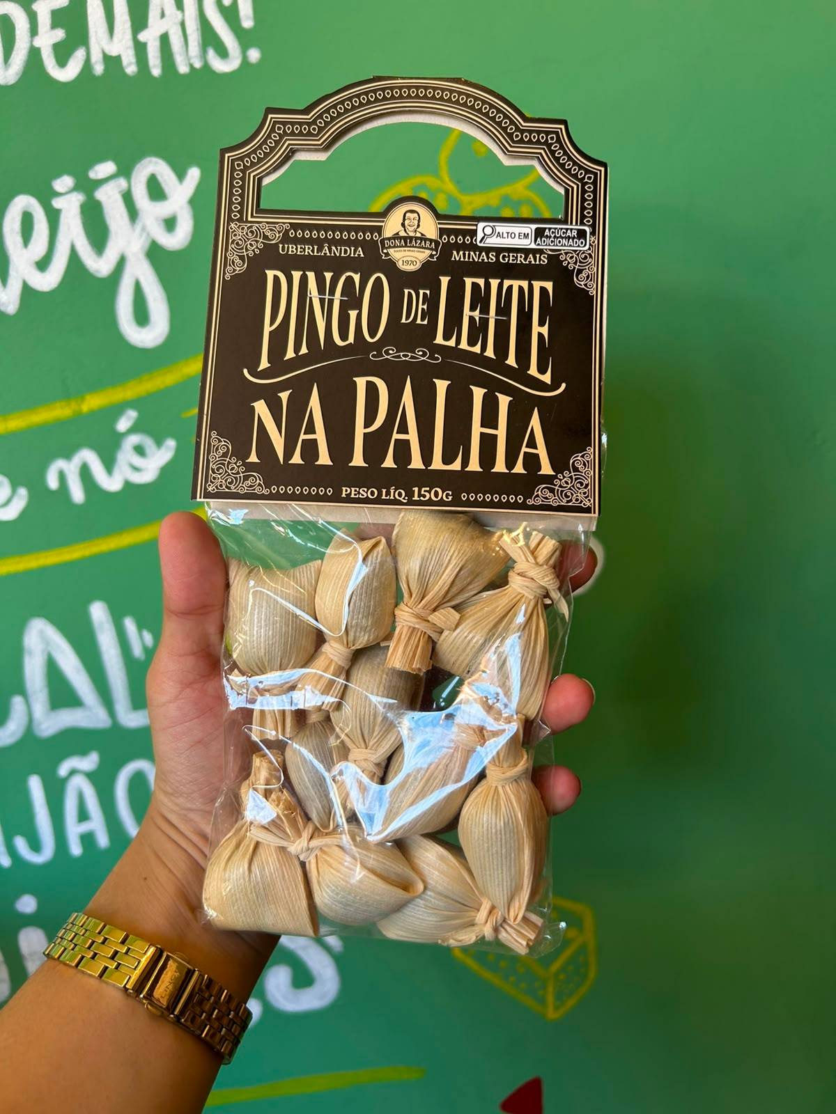 Pingo de Leite na Palha Dona Lazara - 150g