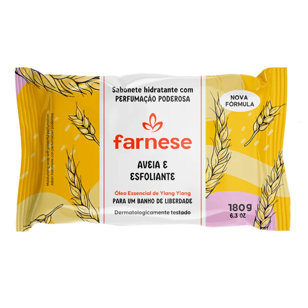 SABONETE FARNESE HIDRATANTE AVEIA 180G