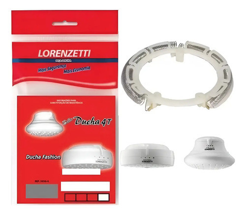 Resistência Bella Ducha 4T 6800w 220v Lorenzetti