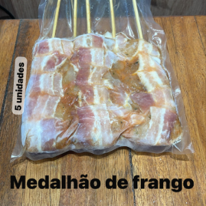 CHURRASCO MEDALHAO DE FRANGO 5 UND