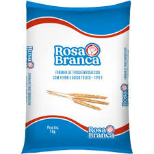 FARINHA DE TRIGO ROSA BRANCA 1KG