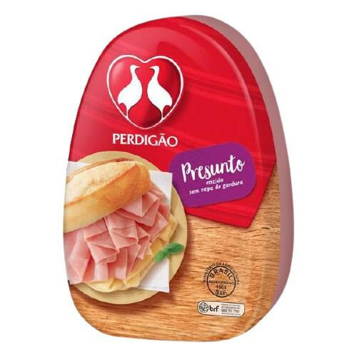 Presunto Cozido sem Capa de Gordura Perdigão Peça Kg