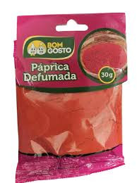 PAPRICA DEFUMADA BOM GOSTO 30G