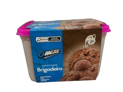 SORVETE QMEXE BRIGADEIRO 2L