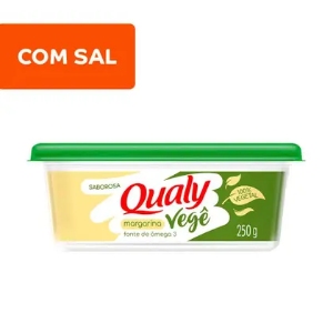 MARGARINA VEG.CREM.C/SAL QUALY 250G